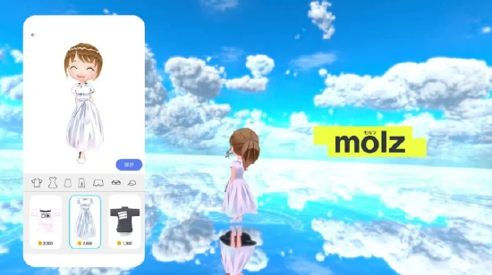 DENDOH 融资 6030 万日元，以开发虚拟形象平台“molz”