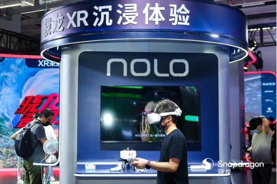 NOLO VR携NOLO Sonic和云VR一体机CM1亮相骁龙嘉年华