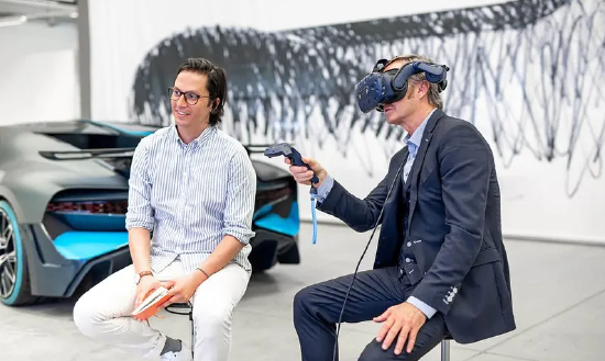 布加迪使用 VR 技术设计价值 500 万美元的超跑
