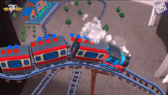 Foggy Box 分享 VR 游戏《 Infinite Trainset 》原型片段