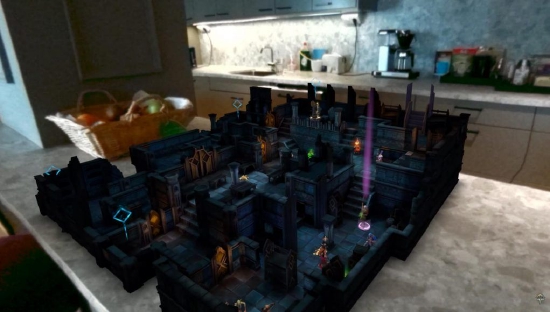 VR 地下城游戏《 Demeo 》推出 MR 模式