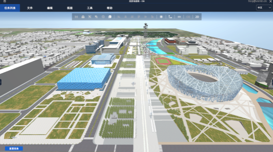 2022 北马将应用虚拟仿真赛事系统