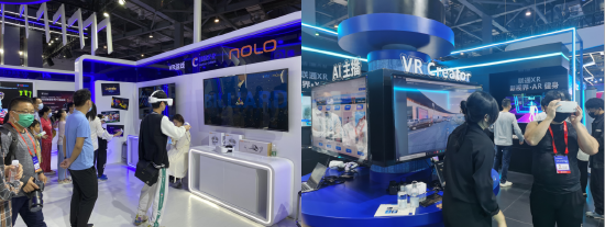 NOLO携移动云VR体验系统首次亮相2022世界VR产业大会