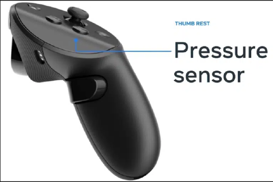 Meta Quest Pro 控制器拇指托实际上是一个秘密触摸板