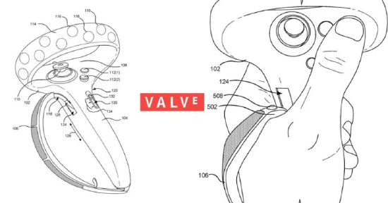 Valve 新专利显示其正在开发全新 VR 手柄