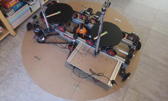 Mark Dufour 设计可折叠的 VR 跑步机原型
