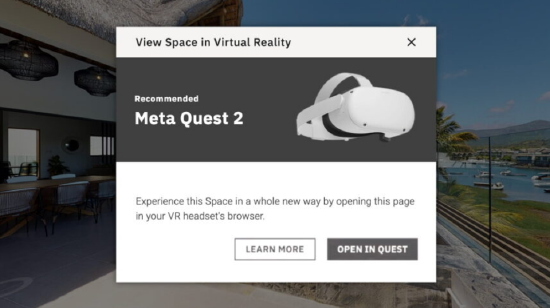 Meta 推出 Web Launch 功能，以简化 Quest 头显上的 WebXR 访问