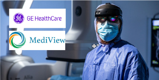 GE Healthcare 与 MediView 合作开发 XR 医学成像