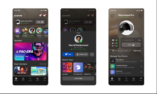 Meta Quest 手机应用重新设计，注重 VR 社交