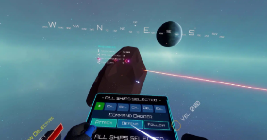 VR 太空战斗模拟游戏《 Orbital Strike VR 》登陆 PCVR 头显