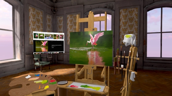 VR 绘画应用《Vermillion》推出新叠加功能，可其他游戏中作画