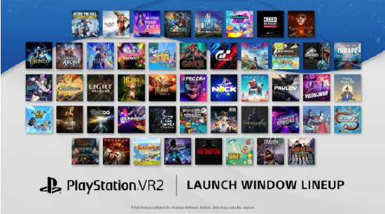 索尼 PSVR2 正式开售，首发游戏共计 49 款