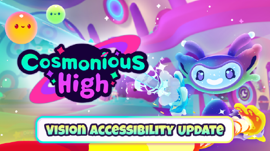 《Cosmonious High》为视障玩家更新无障碍功能