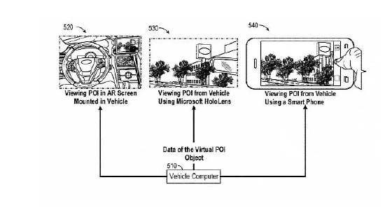 福特新专利曝光：利用车内 AR 系统，驾驶员及乘车人员可共享 AR 体验