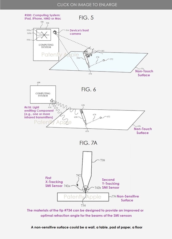 苹果 Apple Pencil 新专利曝光，未来或可搭配 XR 头显在任何表面书写