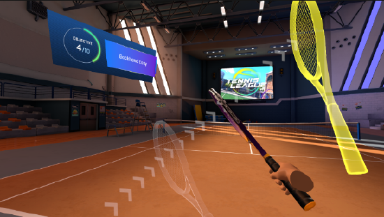 VR 网球游戏《Tennis League VR》将于 4 月 20 日登陆 Quest 头显