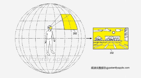 苹果新专利：360°视频通过分区渲染和缓冲，可优化 VR 视频串流效果
