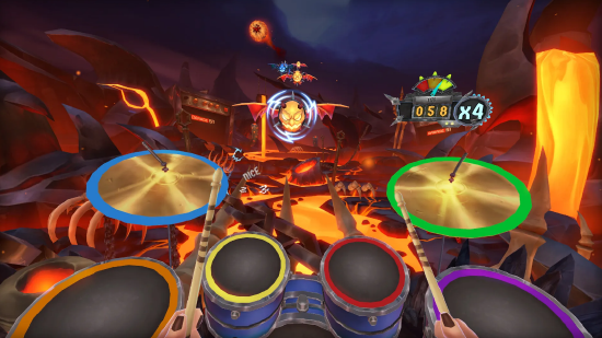 VR 节奏音乐游戏《Drums Rock》发布最新更新