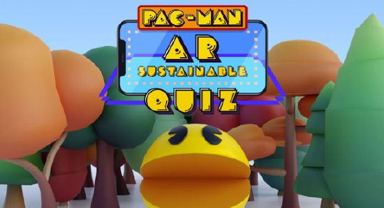 万代南梦宫将推出 AR 问答游戏《PAC-MAN AR -sustainable quiz-》