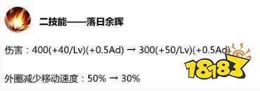 王者荣耀5月14日九位英雄调整 后羿婉儿削弱