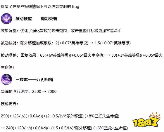 S17赛季英雄调整分析 双边路对抗会更加稳定