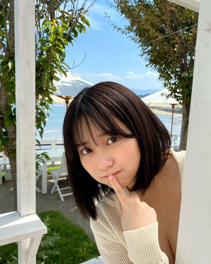 甜美Ｆ乳战力十足！《田中美久》冲击「写真女王」只差一步之遥！