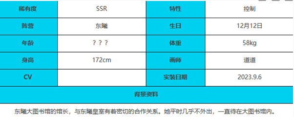 《绯色回响》泽角色介绍一览