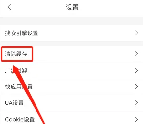 《飞鱼浏览器》清除缓存方法