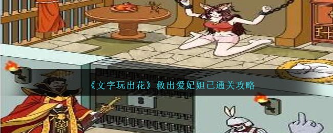 《文字玩出花》救出爱妃妲己通关攻略