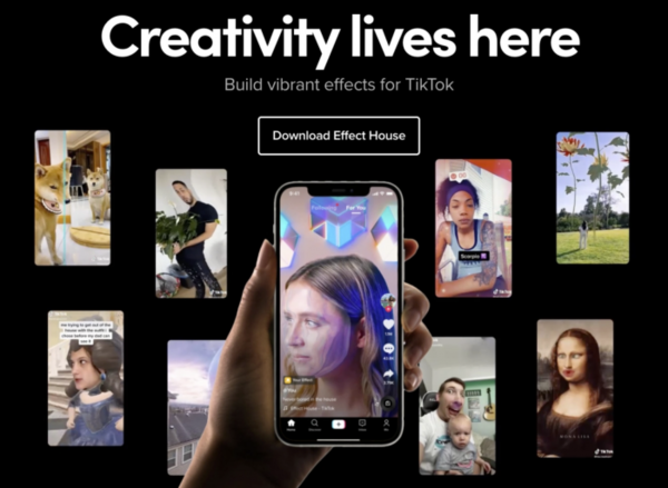 TikTok上线AR开发平台Effect House 丰富视频特效内容