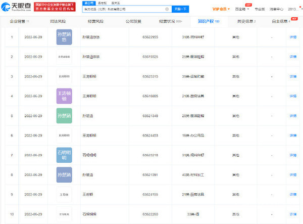 新东方注册董宇辉商标！此前该商标被其他公司抢注