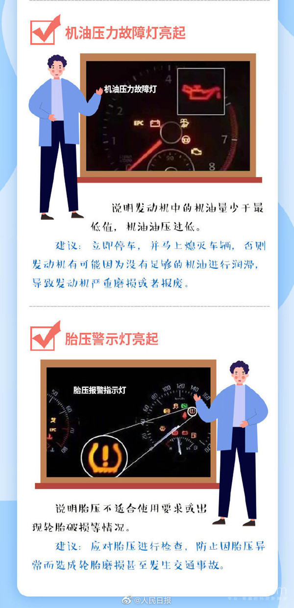 高温天车内不要放这些物品！3个指示灯亮起要重视