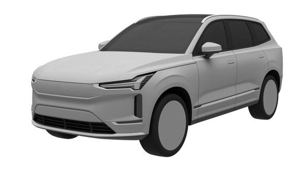 新一代沃尔沃XC90纯电动版专利图曝光 油车同步推出