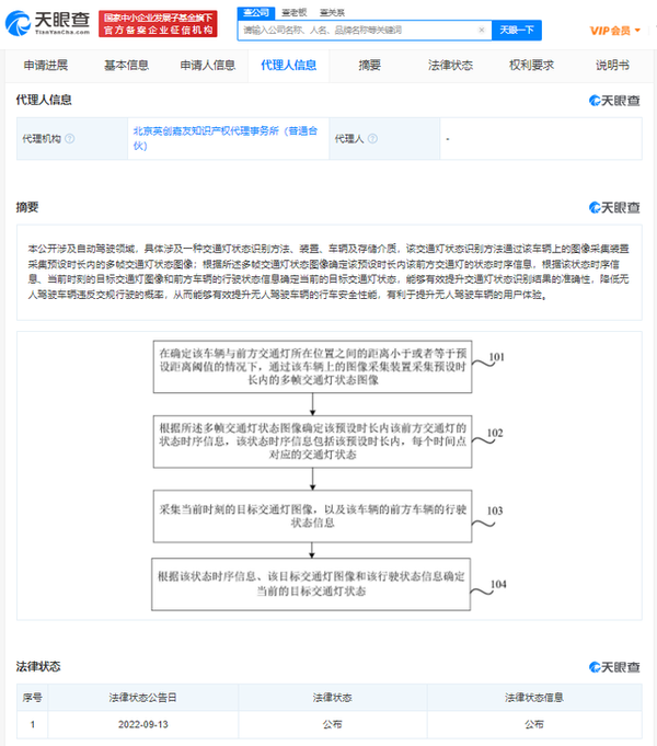 小米汽车又一新专利公布：可降低自动驾驶违章概率