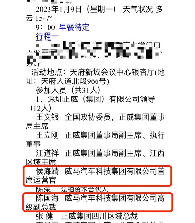 救星来了？威马或联手世界500强正威集团合作造车