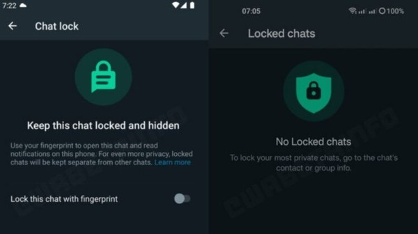 WhatsApp将迎来重磅功能：用户可锁定和隐藏个人聊天
