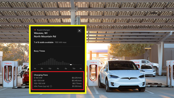 美国特斯拉车主吐槽充电计费标准 冲得越快费用越高