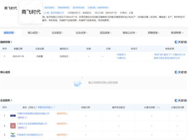 宁德时代真&ldquo;要上天&rdquo;！计划进军民用电动载人飞机领域