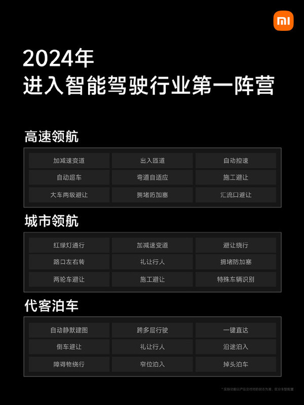 小米汽车技术发布会汇总 展示多项技术 价格不少于15万