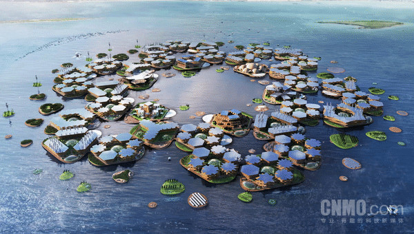 海上悬浮之城!韩国拟建首个漂浮都市 预计容纳10万人