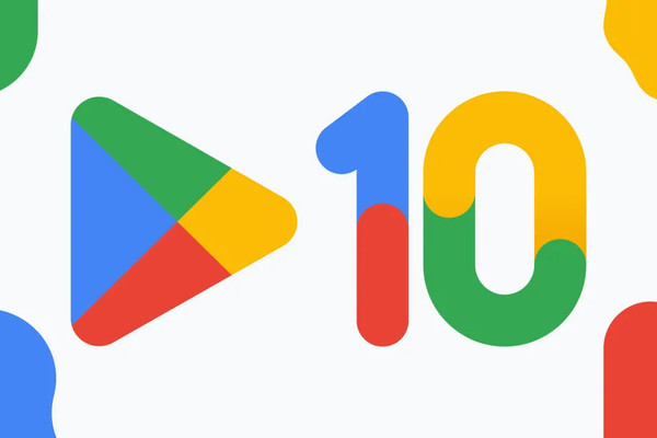 Google Play迎来十周年 新图标放出 还有十倍积分活动