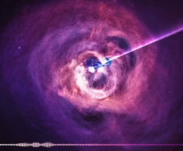 恐怖片天选BGM！NASA发布来自黑洞的声音 有点渗人