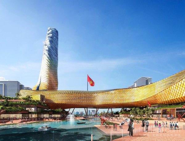 越南拟建世界最长建筑“龙塔” 网友：问过长城了吗？