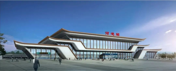 太帅了 ！这座高铁站建成封顶 预计2023年底开通运营
