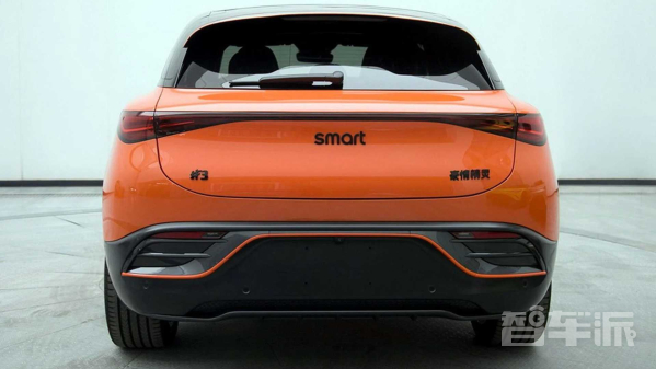 Smart精灵#3将于4月18日上海车展首发亮相！年底上市