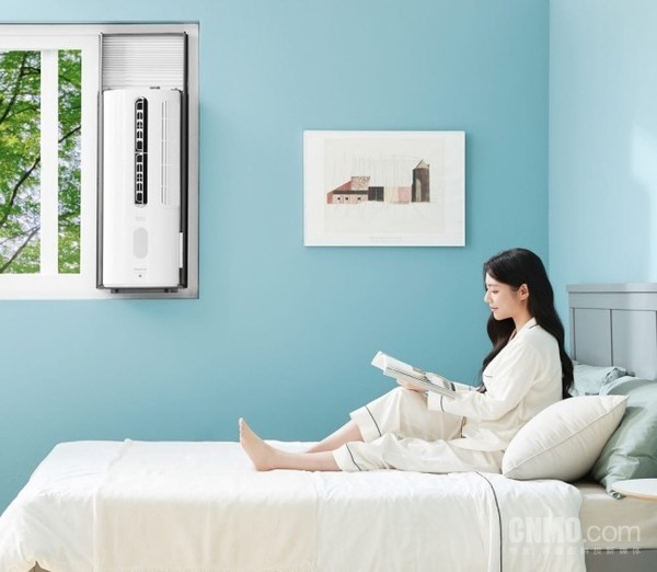 长见识了！韩国公司推出新型窗式空调 1分钟一键安装