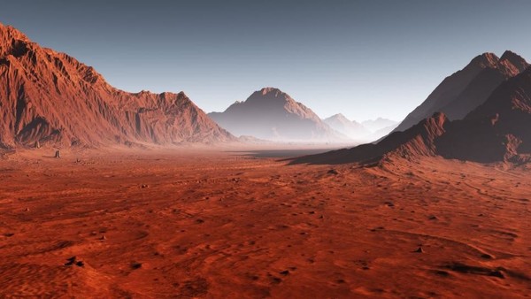 酷似“龙脊” NASA公布火星不明巨物照 外星生物骸骨？