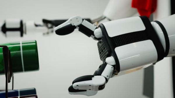 腾讯公布机器人技术研究成果 拟人机械臂首次亮相！