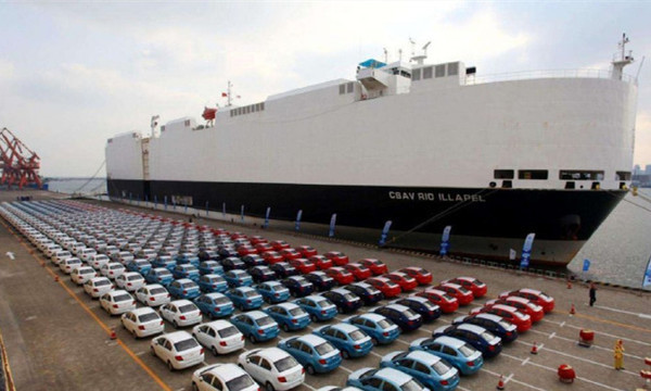 中国成全球第一大汽车出口国 国际运输船运&ldquo;冒烟&rdquo;了