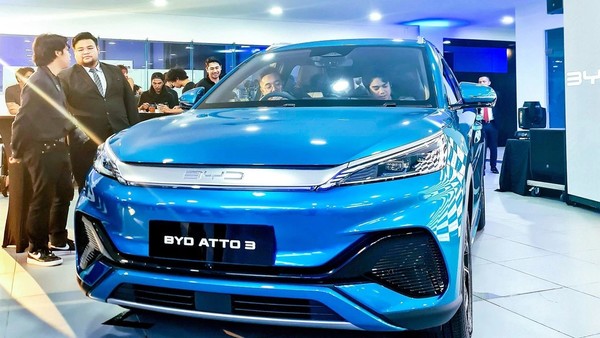 比亚迪首次进军文莱市场 首款发售车型为 ATTO 3